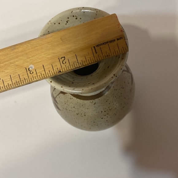 Vintage stoneware vase. - Picture 5 of 6